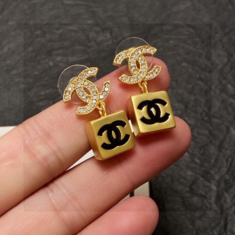 Ch*el earrings